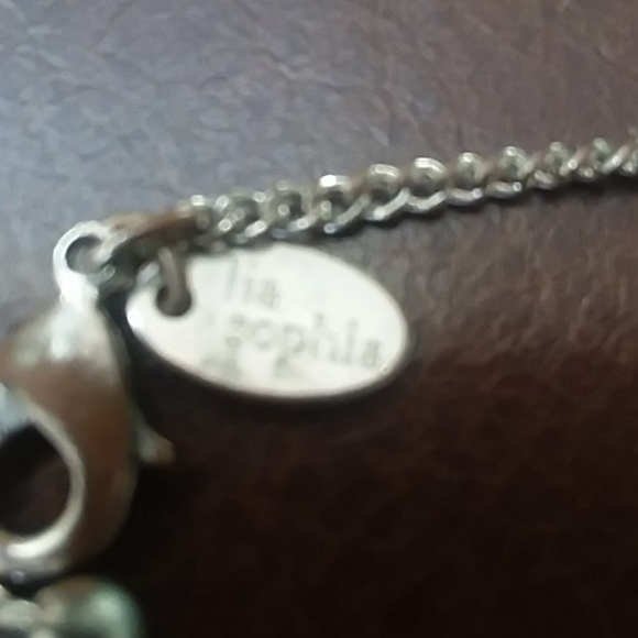 Pretty Lia Sophia silver necklace - Picture 4 of 8